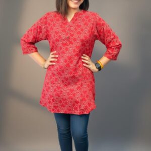 Handblock Style Top
