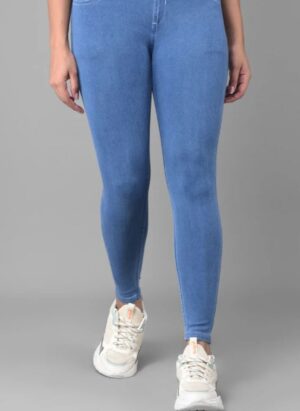 Regular Fit Denim Jeggings