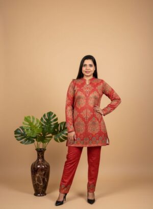 Knit Floral Co-ord Set