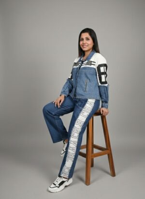 Bold Denim Co-ord Set